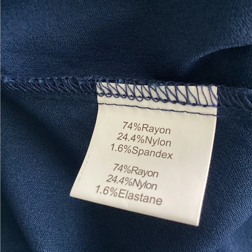 Grace Karin Blue Pencil Skirt Knee-Length Workwear - Picture 8 of 9